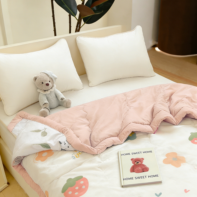 YYT 러블리 여름 이불 캠핑 차량용 차렵이불