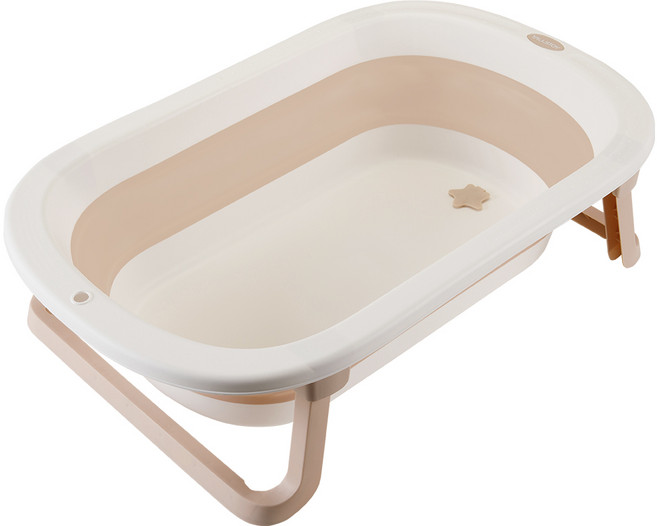 톨스토이 접이식 유아욕조 라이트, 베이지