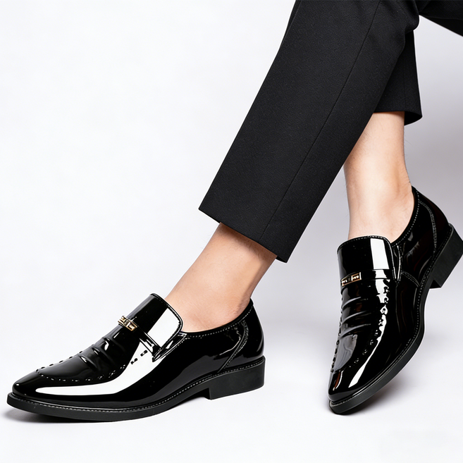 스타일닥터 남성 정장 구두 비지니스 뾰족코 가죽 구두
