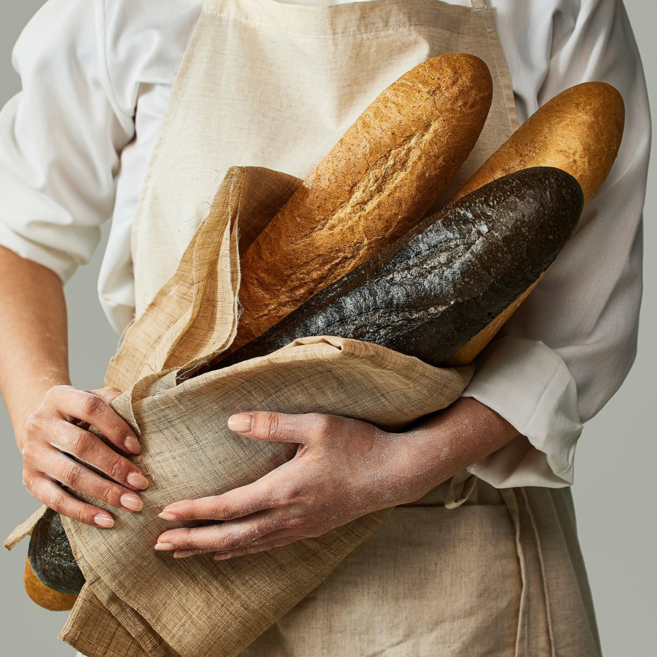 CFC브레드팩토리 수제 통밀 바게트, 2개, 220g