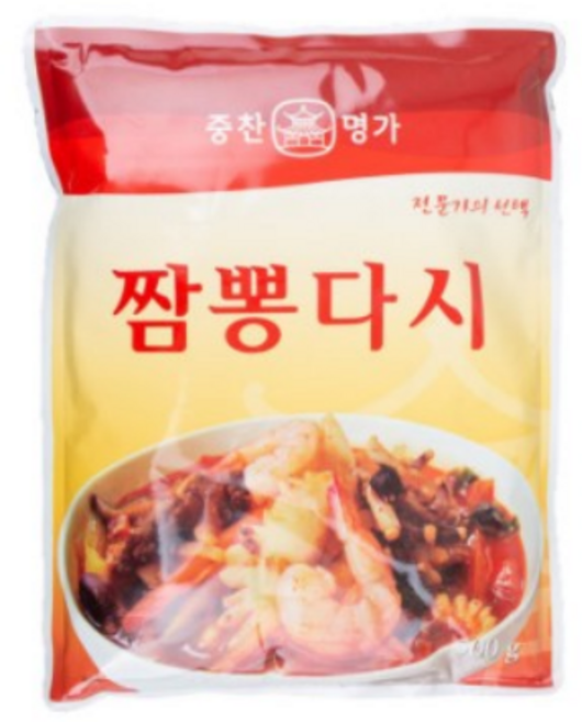 중찬명가 짬뽕다시 1BOX(500gX10개), 500g, 10개