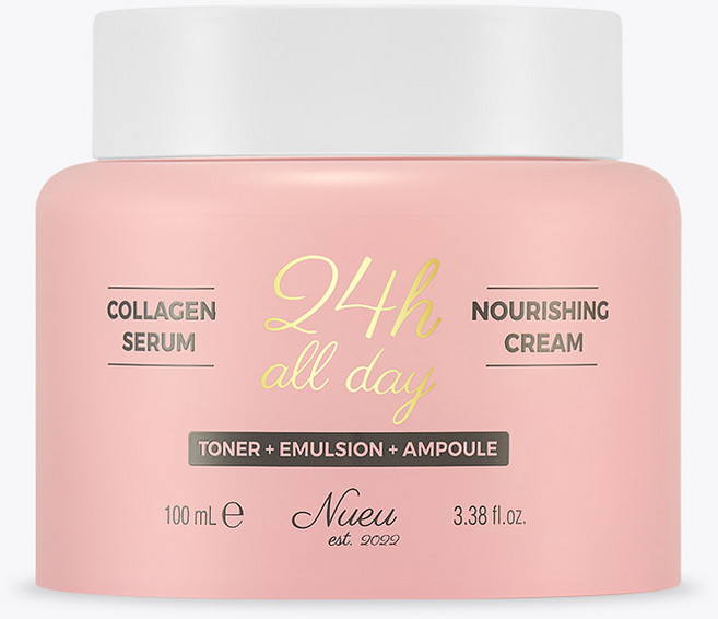 누에 콜라겐 24H 올 데이 너리싱 크림 100ml, 1개
