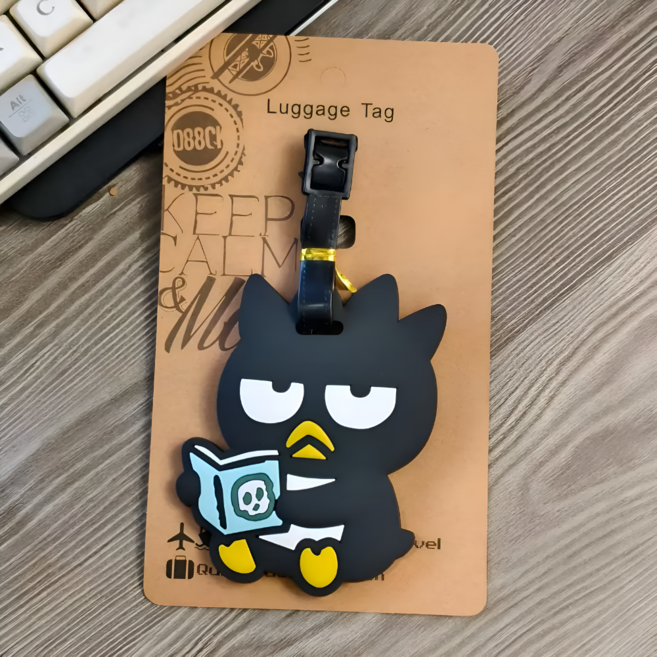 (2+1) 펀모먼트 226종 캐리어 네임택 헬로키티 러기지택 여행 가방 이름표 캐릭터 짱구 치이카와
