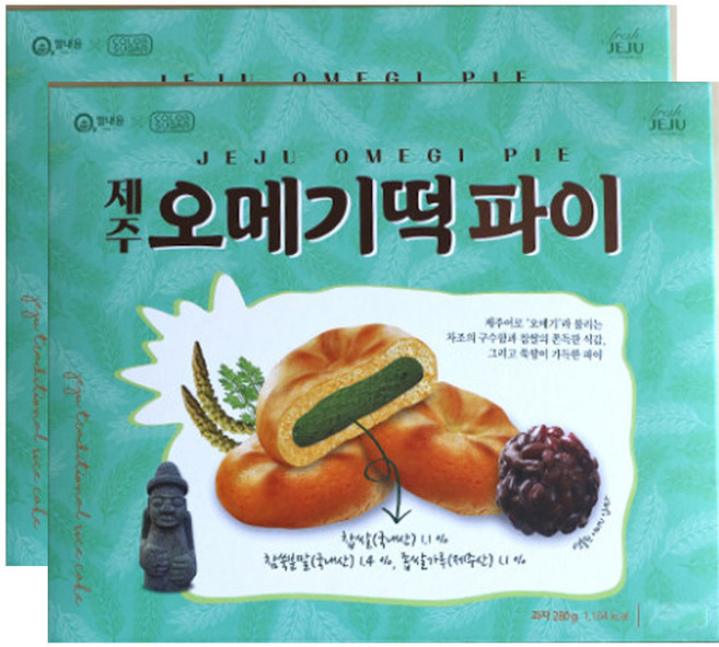 오리지널 제주 뉴 오메기떡 파이 1박스