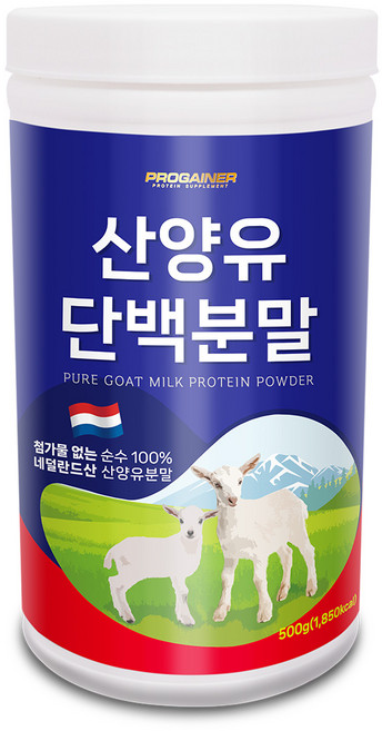 프로게이너 산양유 단백분말, 500g, 1개