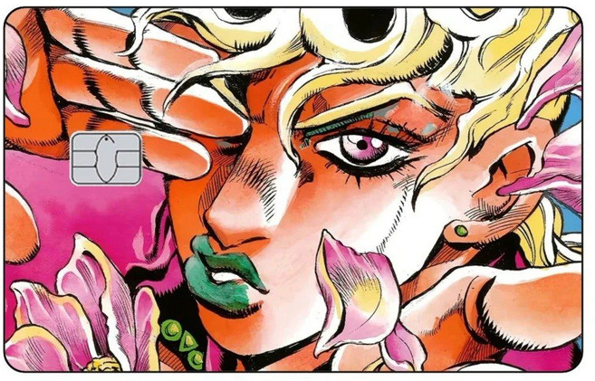 죠죠의기묘한모험 죠죠 카드 스티커 교통카드 체크카드 신용카드 티머니 기후동행, 교통카드 (No Chip), 14-1PCS