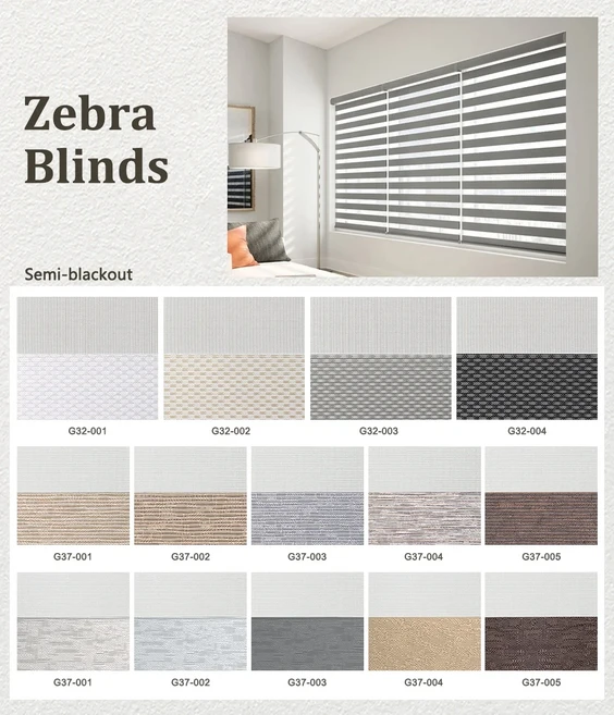 쿠쿠스토어 리모컨이 있는 전동 블랙아웃 쉐이드 가정 창문 스마트 모터라이즈드 제브라 블라인드, 03 App style, 03 G37