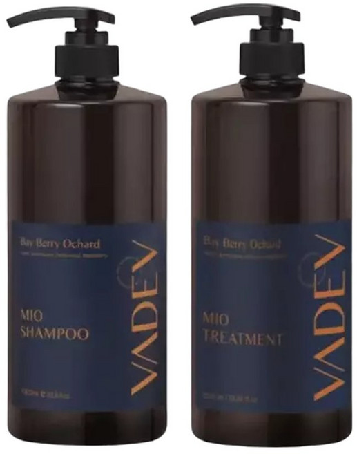 바디브 미오 베이베리오차드 퍼퓸 샴푸 트리트먼트 세트 1000ml, 1개, 1L