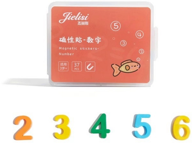 簡易購 白板 磁性小白板 書寫版 桌面A4白板 磁吸英文字母數字, 磁吸數字