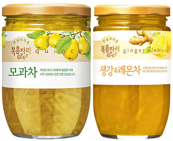 복음자리 모과차 620g *생강레몬차 500g, 1개, 1개입