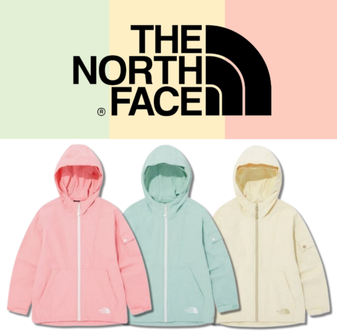 국내매장 정품(백화점) 노스페이스 키즈 바람막이 초등학생 공용 간절기자켓 소풍 등교룩