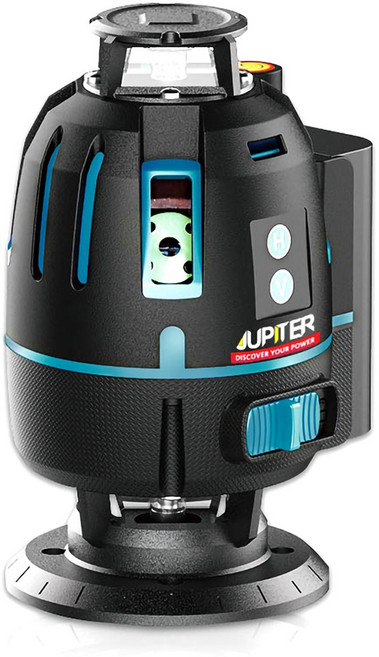 주피터 레이저레벨기 6D 미니레이져 4V2D 레이저 수직 측정기 수평 배터리포함, 1개
