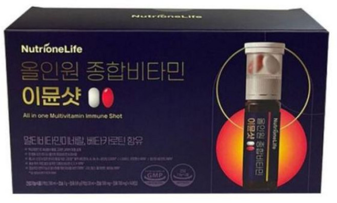 [뉴트리원] 올인원 종합비타민 이뮨샷 1, 1개