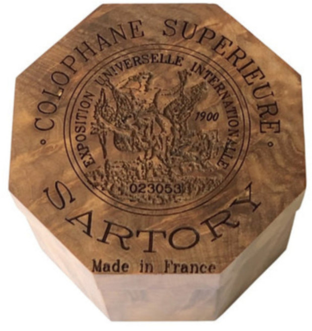 프랑스 사토리 고급 송진 연주자용, 1개, 와인