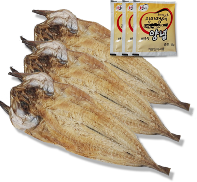 홍홍 중국식품 연길식 짝태 3마리 + 짝태스프 3개 증정