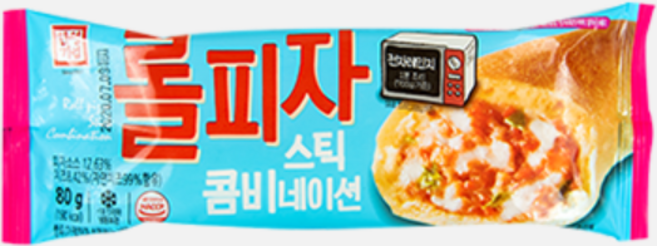 한성기업 롤피자 스틱 콤비네이션 80g, 40개