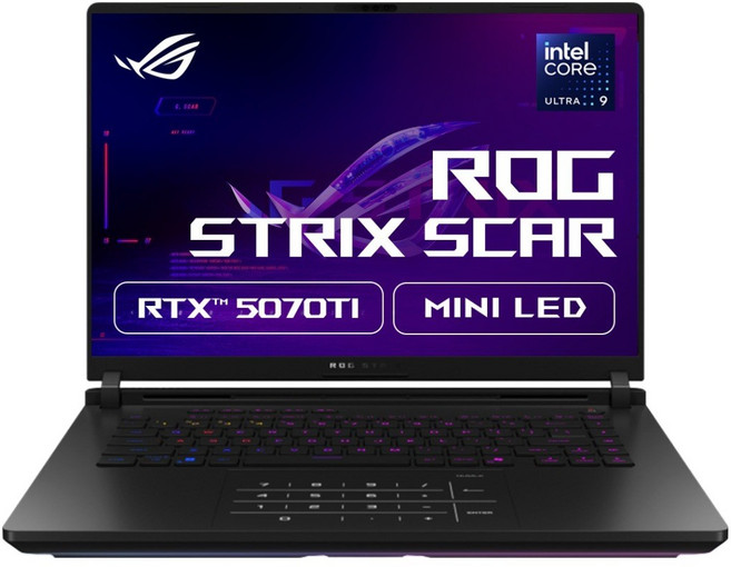 에이수스 2025 ROG 스트릭스 스카 16 코어Ultra9 지포스 RTX 5070 Ti, Off Black, 2TB, 64GB, WIN11 Home, G635LR-RW130W