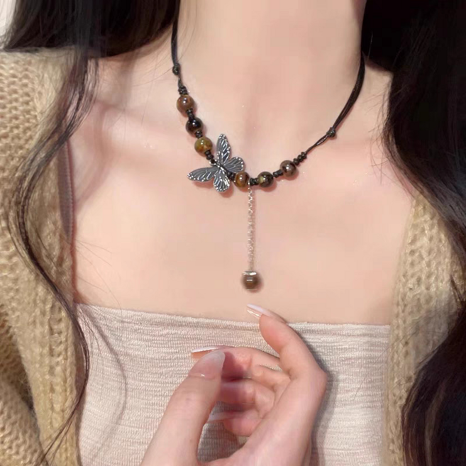 동양풍 나비 장식 목걸이 8종
