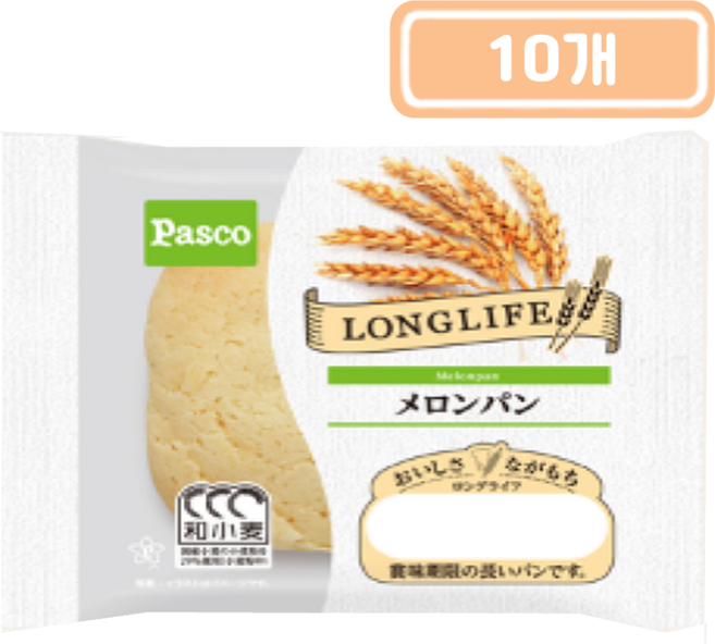 Pasco)메론빵94g, 10개, 94g