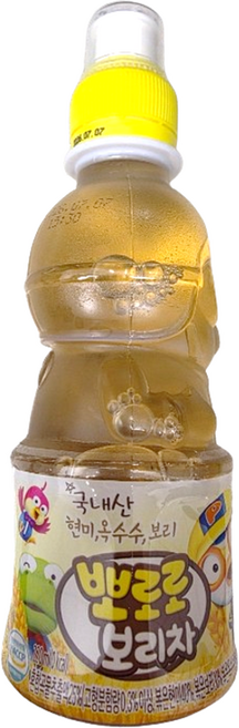 팔도 뽀로로 보리차, 220ml, 16개