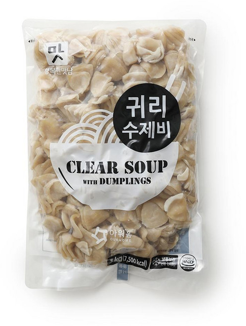 아워홈 귀리수제비 3kg, 1개