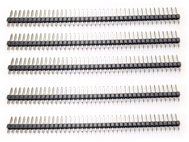 핀헤더 2.54mm 1x40p, 10개