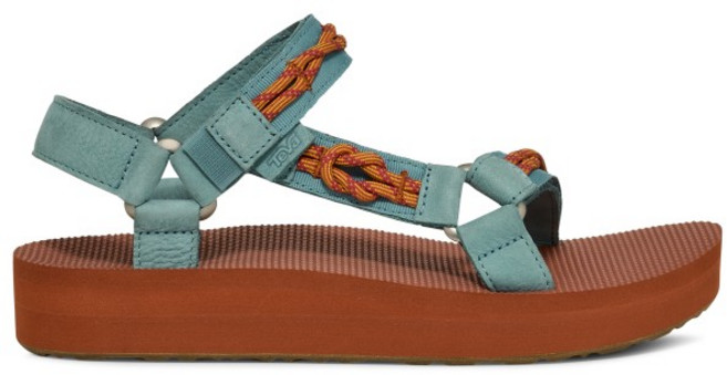 Teva 테바 여성용 미드폼 유니버설 매듭 샌들 234148