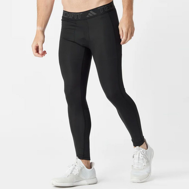 아디다스 테크핏 롱 타이츠(HM6061)+패션마스크