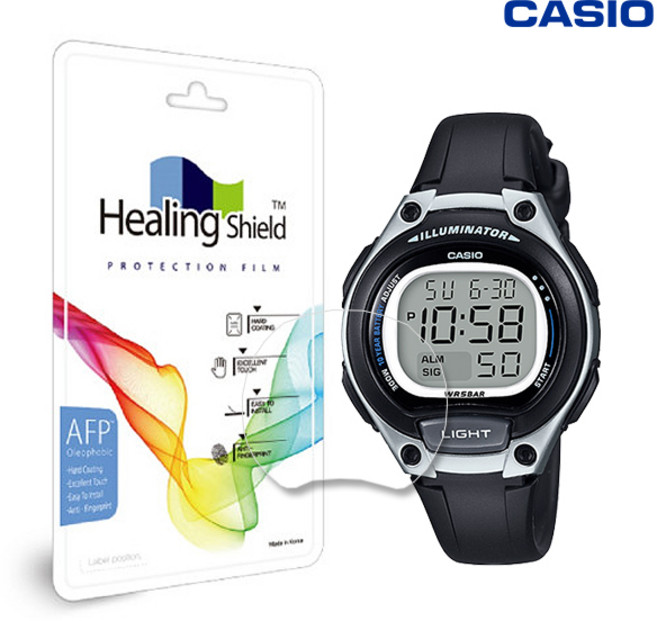 카시오 LW-203-1A 전용 힐링쉴드 시계보호필름 기스방지 유리보호필름