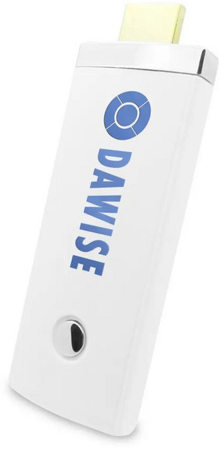 【第九代寧靜白】高畫質DAWISE無線影音HDMI傳輸器(附4大好禮), 1個, 白