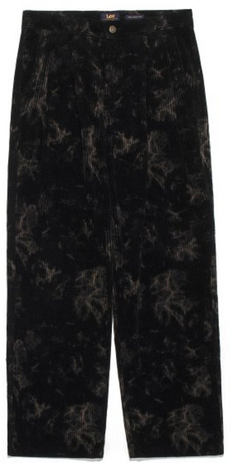 LEE 코듀로이 타이다잉 팬츠 블랙 106580