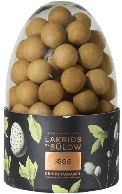 LAKRIDS BY BÜLOW 초콜릿 코팅 락리드 바이 뷜로우 크리스피 캐러멜 에그 16.6온스 코펜하겐산 초콜릿으로 덮인 고급 감초 달걀, LAKRIDS BY BÜLOW 초콜릿 코팅 락리드 바