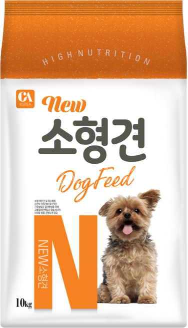 CA뉴소형견 10kg 소형견사료 대용량강아지사료, 1개, 곡물