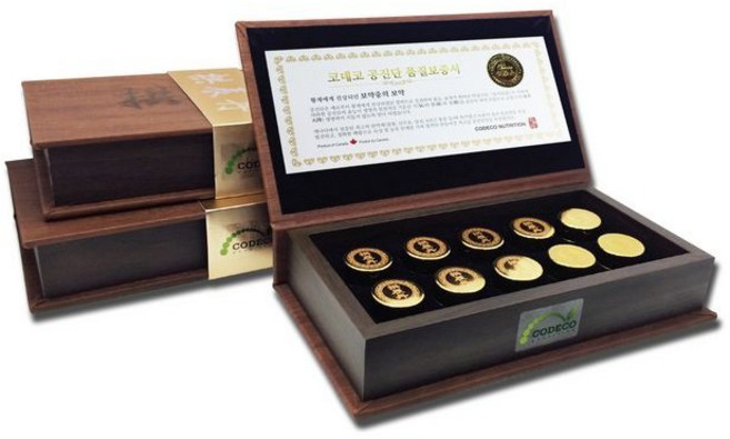 코데코 공진단한알 6그람 10환 CODECO 공진단 6그람 10환 코데코 뉴트리션 공진단 6그람짜리 10환, 10회분, 1박스
