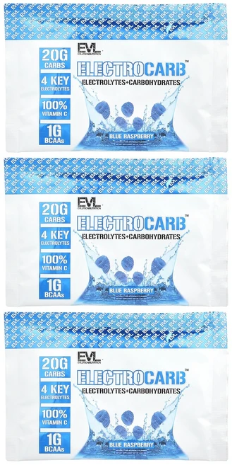 EVLution Nutrition ElectroCarb™ Blue Raspberry 1.1 oz (30 g), 1개 - 쿠팡