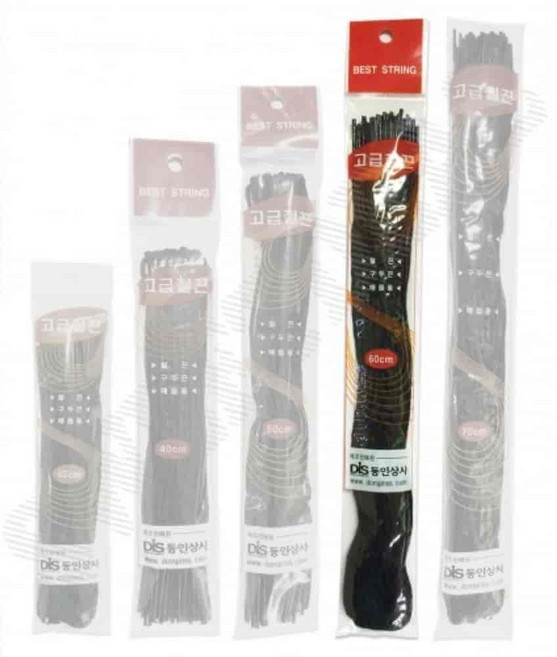 고급철끈 구두끈 60cm 1P 문서보관 고급철끈60cm