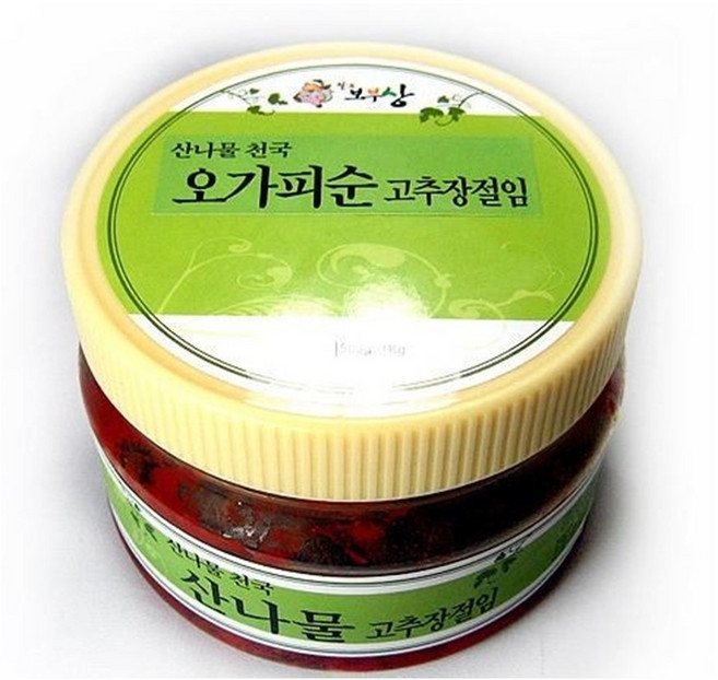 오가피순 고추장 절임 장아찌 500g 반찬 반찬류, 1개