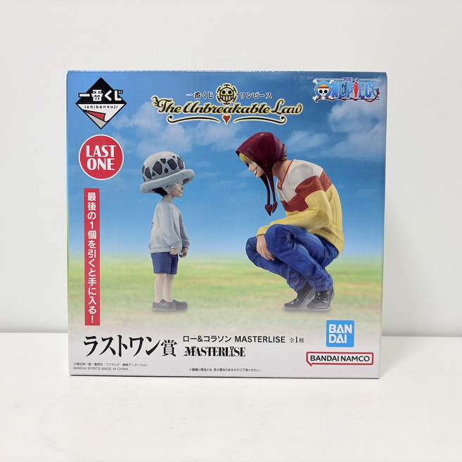 반다이 제일복권 원피스 The Unbreakable Law 라스트원 로우 & 코라손 피규어