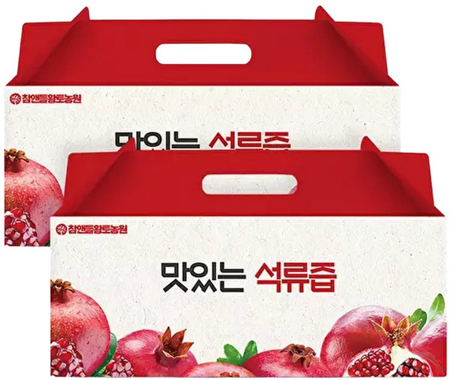 참앤들황토농원 맛있는 석류즙 70ml 30포