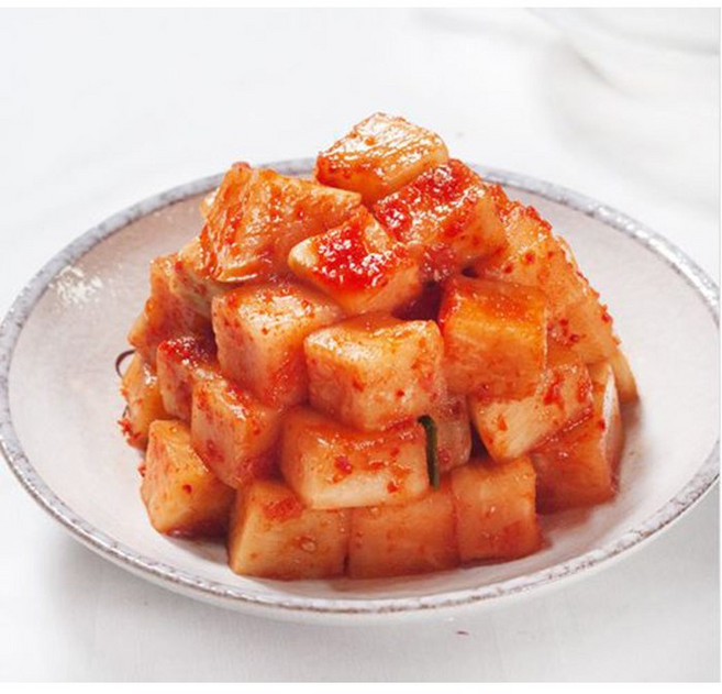 [참가득공식몰]참가득김치 아삭한 국산 깍두기 1kg, 1개