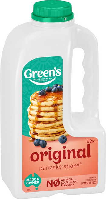 호주 그린스 Green's 팬케익 믹스 3종류중, 오리지날 375g