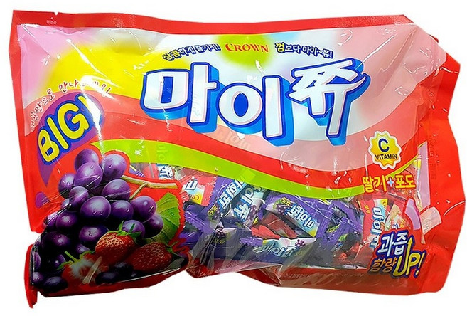 크라운 마이쥬 딸기+포도 952g, 1개