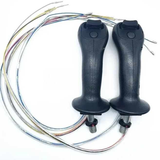 밥캣 17 20 두산 굴삭기 조이스틱 핸들 글루 어셈블리 전자 제어, 02 handle 2pcs