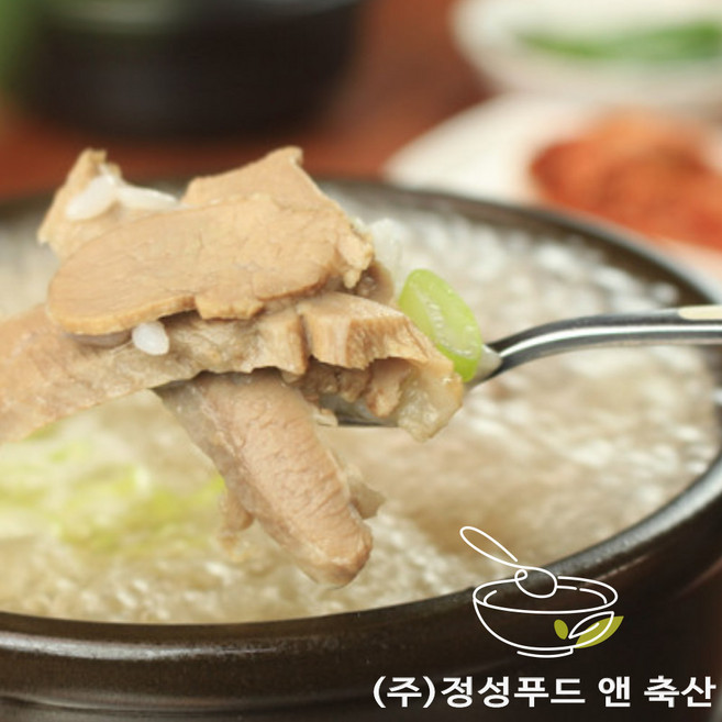 정성푸드 뼈없는 갈비탕 한우100% 800gX4개입 양지 사태 간편식사, 800g, 4개