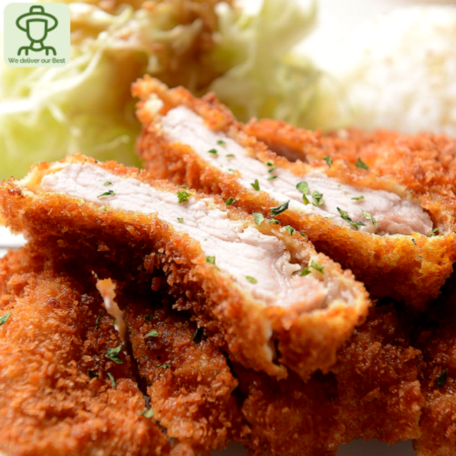 [GMD]송경수 쉐프 에어프라이어 국내산 돼지고기 수제 등심 돈까스 소스, 3개, 120g