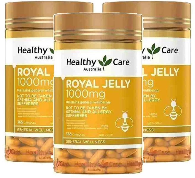 헬시케어 로열젤리 1000mg 캡슐, 365정, 3개 - 쿠팡