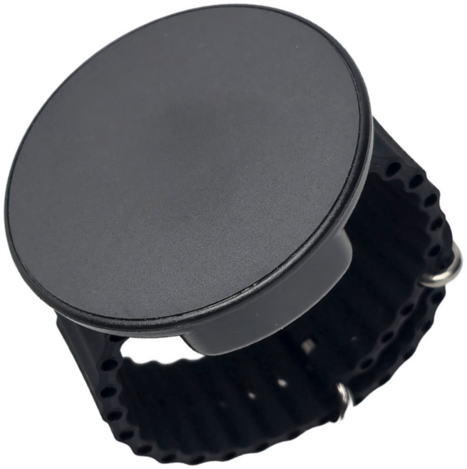 맥세이프 스마트폰 손목거치대 휴대용, 1세트, 블랙