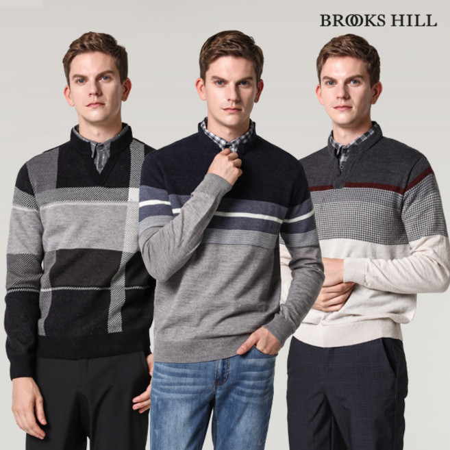 잭필드 브룩스힐 1종 시니어 니트_2BIFTD01