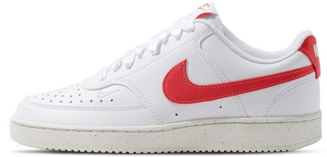 Nike Court Vision Lo NN 女款 白紅 運動休閒鞋