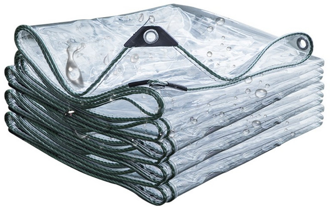 (빠른배송) 두꺼운 투명비닐천막 비닐막 현관 창문 베란다 텐트 천막 PVC 바람막이 방풍비닐 보강버클 독일, 1개